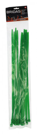 kabelbinders 7,2 x 400 mm groen 20 stuks