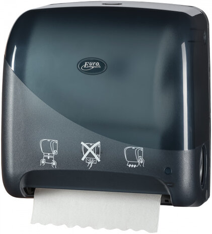 handdoekdispenser mini matic XL 21 x 33 cm zwart