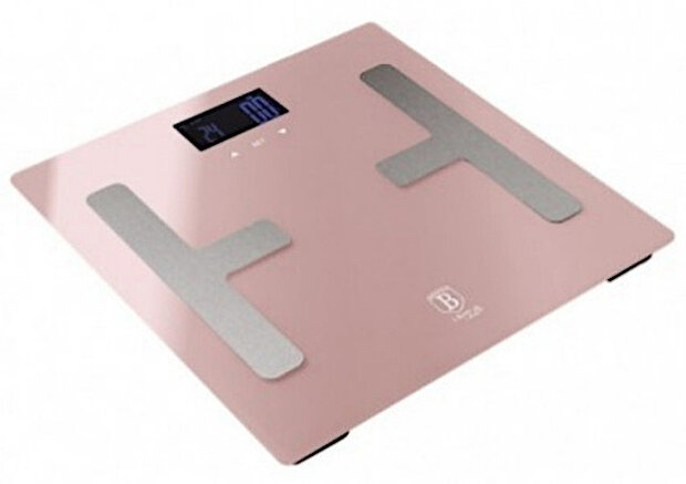 analyseweegschaal I-Rose glas/abs roze