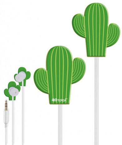oordopjes Cactus junior 3,5 mm 1 meter wit/groen