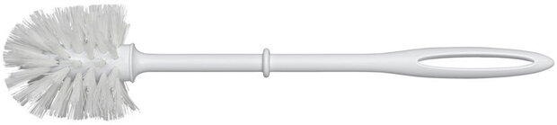 toiletborstel 8 x 37 cm wit 3 stuks