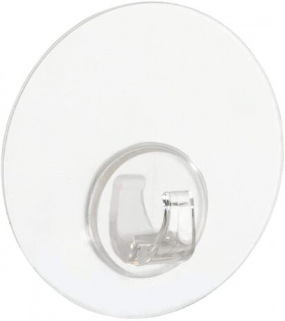 wandhaak Uno Static-Loc 8,5 cm transparant