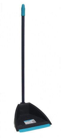 veegschep 81,5 x 27 x 25,5 cm antraciet/blauw