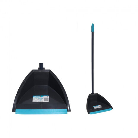 veegschep 81,5 x 27 x 25,5 cm antraciet/blauw