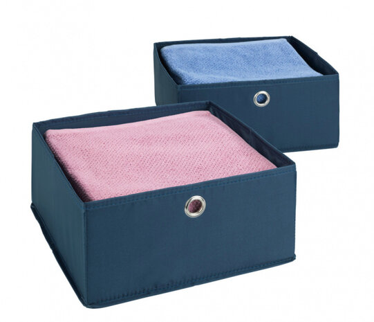 organizers Business 10 liter navy polyester 2 stuks