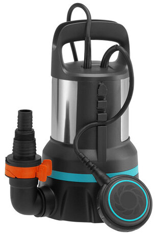 dompelpomp 11000 L/H 300W RVS zilver/zwart