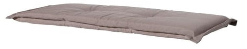 bankkussen Bob 120 x 48 x 7 cm polykatoen taupe