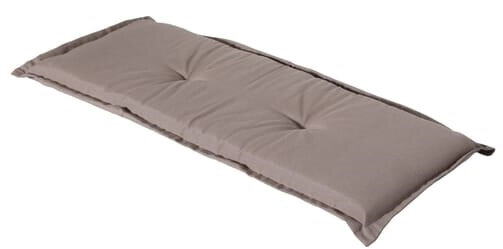 bankkussen Bob 120 x 48 x 7 cm polykatoen taupe