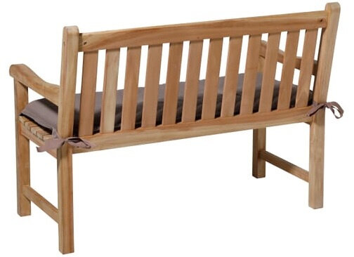 bankkussen Bob 120 x 48 x 7 cm polykatoen taupe
