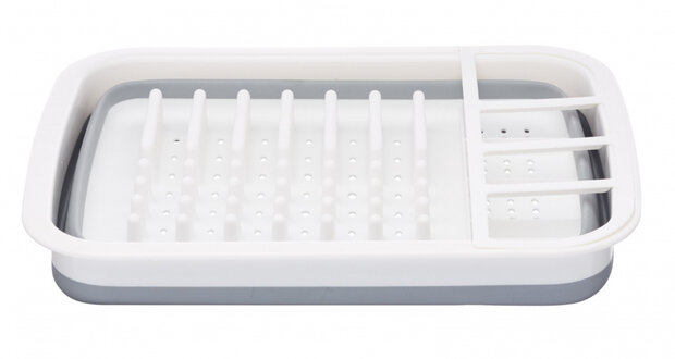 afdruiprek 38 x 29,5 cm grijs/wit