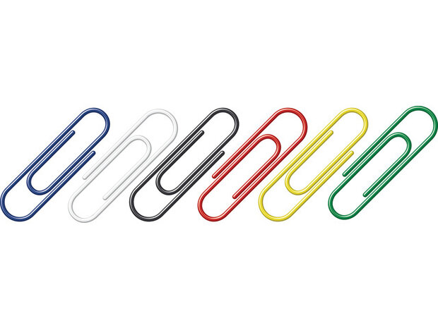 paperclips 26 mm staal 100 stuks
