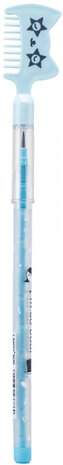 vulpotlood Comb meisjes 19 cm blauw/transparant