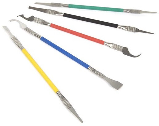 soldeeraccessoires 16,7 cm RVS zilver 5-delig