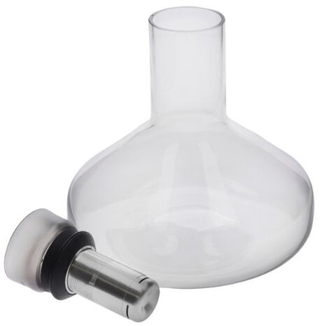 karaf 750 ml glas transparant