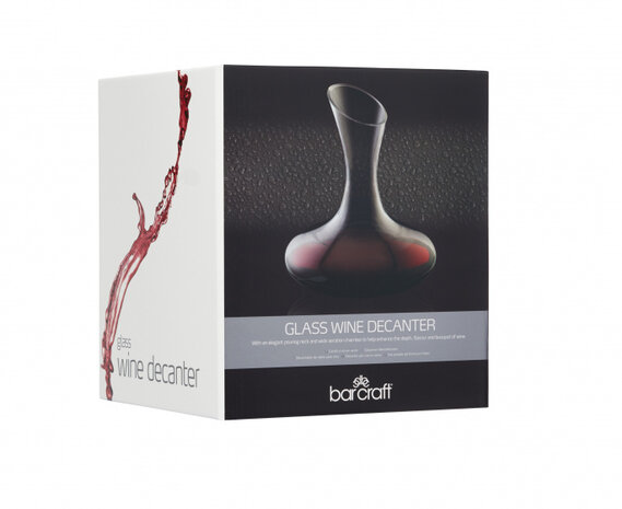 wijnkaraf 1,5 liter glas transparant