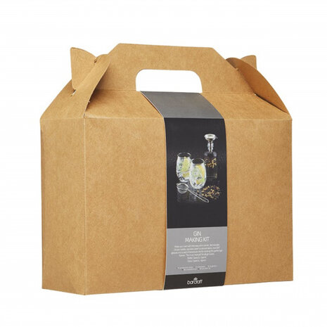 gin-bereidingsset glas transparant 6-delig