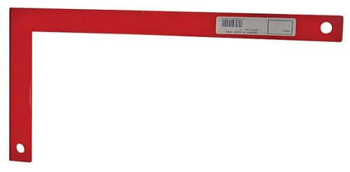 winkelhaak 250 x 500 mm staal rood