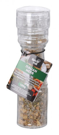 kruidenmolen Italian Herb 100 gram glas transparant