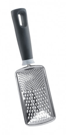 rasp Maximo 25,3 x 6,4 cm RVS zilver/zwart