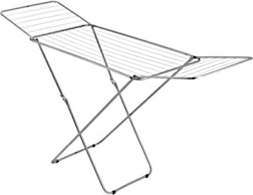 droogrek Vulcano 180 x 55 x 100 cm 18 meter staal zilver