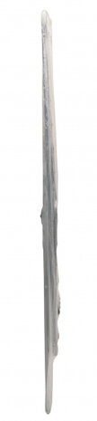 droogrek Vulcano 180 x 55 x 100 cm 18 meter staal zilver