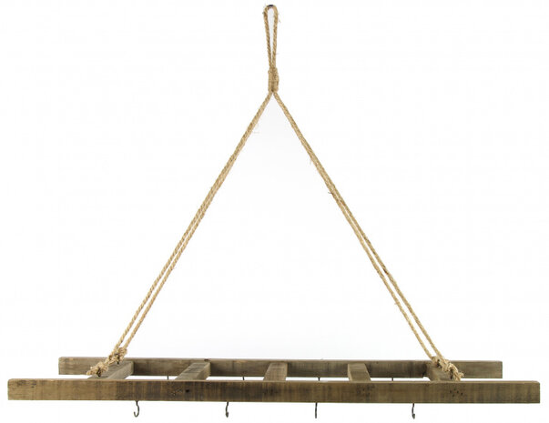 pannenrek Maxime 30 x 80 cm hout naturel