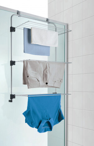 droogrek Gale 57 x 31 x 93 cm 11 meter staal zilver