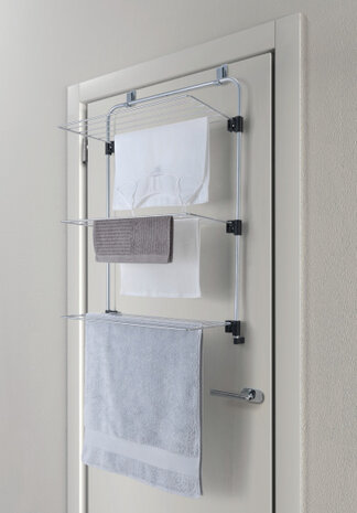 droogrek Gale 57 x 31 x 93 cm 11 meter staal zilver
