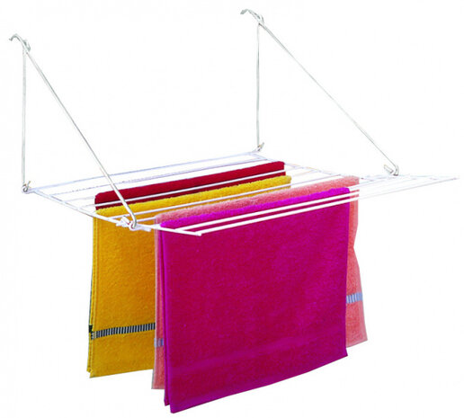 droogrek Breda 69 x 52 x 29 cm 7 meter staal wit