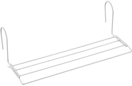 droogrek Iseo 58 x 17 cm 2 meter staal wit