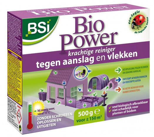 vlekken- en aanslagreiniger Bio Power 500 gram