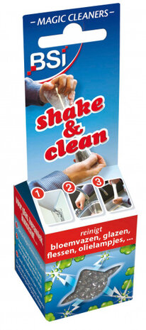 schoonmaakkogels Magic cleaners metaal zilver