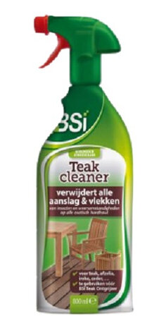 reinigingsmiddel Teak Cleaner 800 ml groen