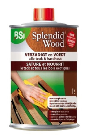 voedingsmiddel Splendid Wood 1 liter bruin