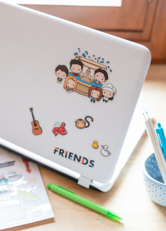 gadgetstickers Friends junior vinyl 58 stuks