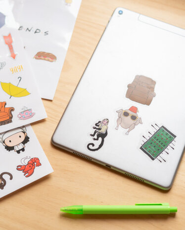 gadgetstickers Friends junior vinyl 58 stuks