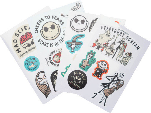 stickers Nightmare Before Christmas vinyl 23 stuks