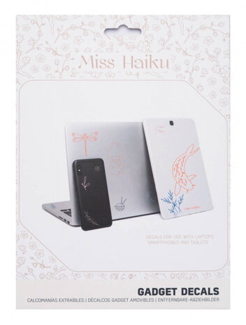 gadgetstickers Miss Haiku junior vinyl 98 stuks