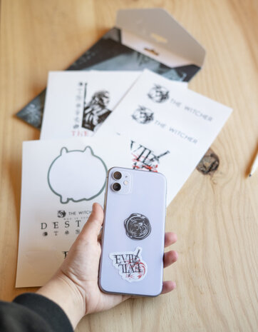 gadgetstickers The Witcher junior vinyl 17 stuks