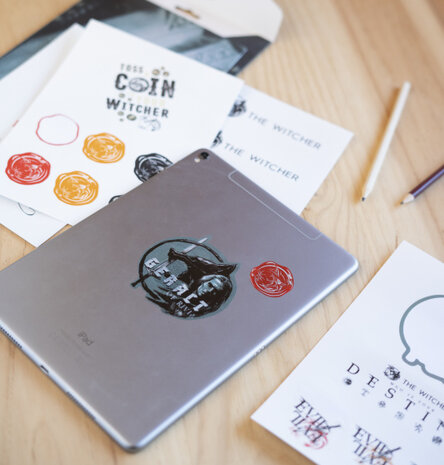 gadgetstickers The Witcher junior vinyl 17 stuks