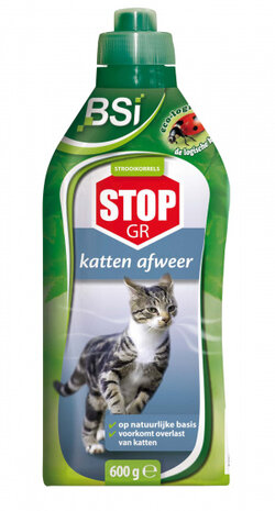 afweermiddel Stop GR Kat 600 gram groen