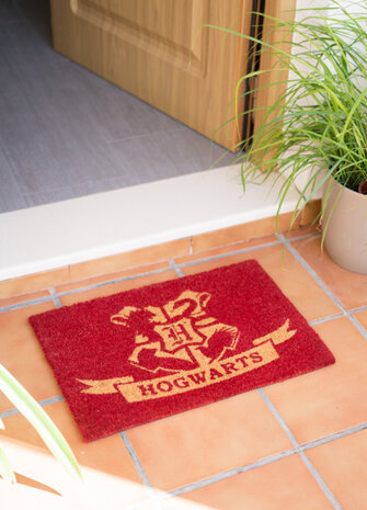 deurmat Harry Poter 60 x 40 cm PVC/kokosvezel rood
