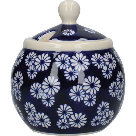 melk- en suikerpot Out Of The Blue daisy blauw