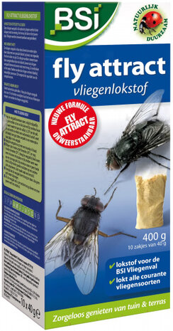 vliegenlokstof Fly Attract 40 gram 10 stuks