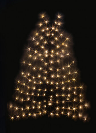 kerstboom Ziggy led 120 cm 6W 240V staal bruin