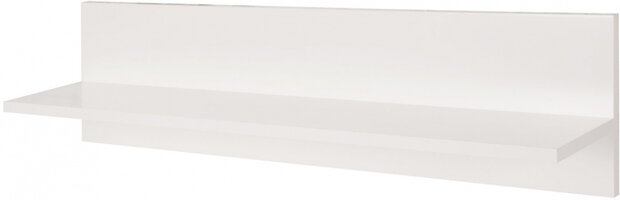 wandplank universeel 90 x 15 x 23 cm spaanplaat wit