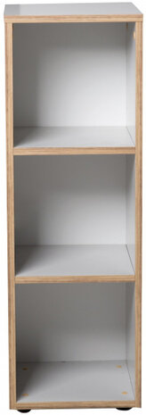 kast Caro staand 91 x 30 x 32 cm spaanplaat lichtgrijs