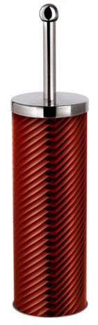 toiletborstel Burgundy 40 cm RVS rood
