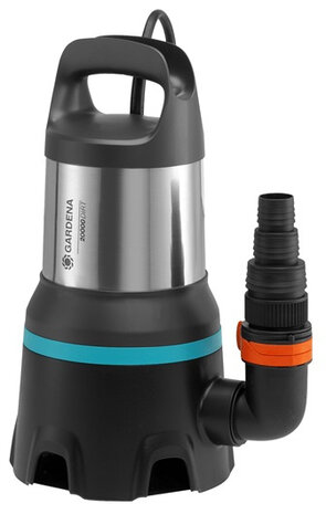 vuilwaterpomp 20000 Aquasensor 27,5 x 38 cm RVS zwart