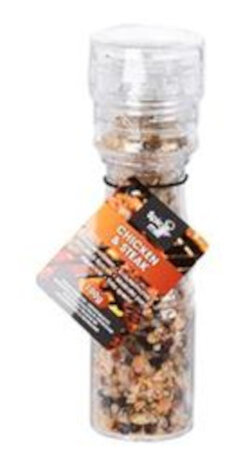 kruidenmolen Chicken&amp;Steak 100 gram glas transparant